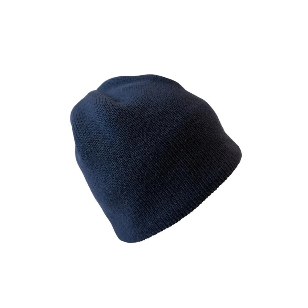 The North Face Navy Solid Beanie, One Size